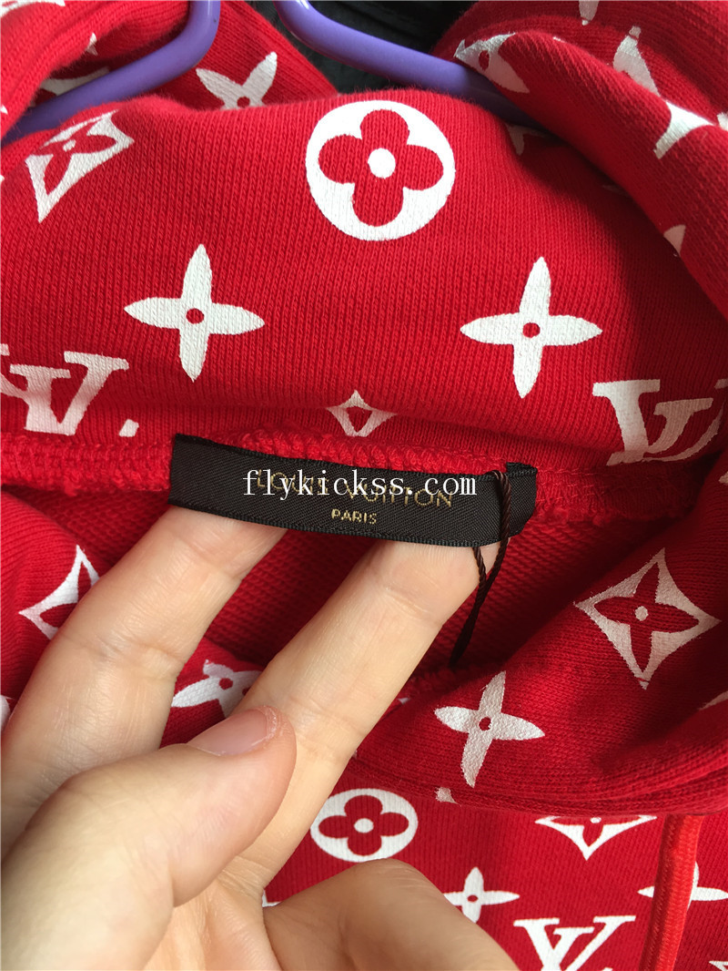 Supreme Red Hoodie